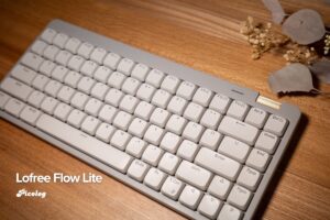 Lofree Flow Lite キーボード全体の写真