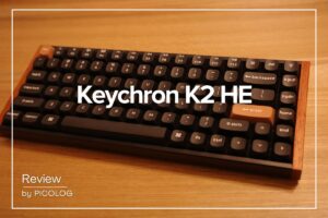 Keychron K2 HE キーボード全体の写真